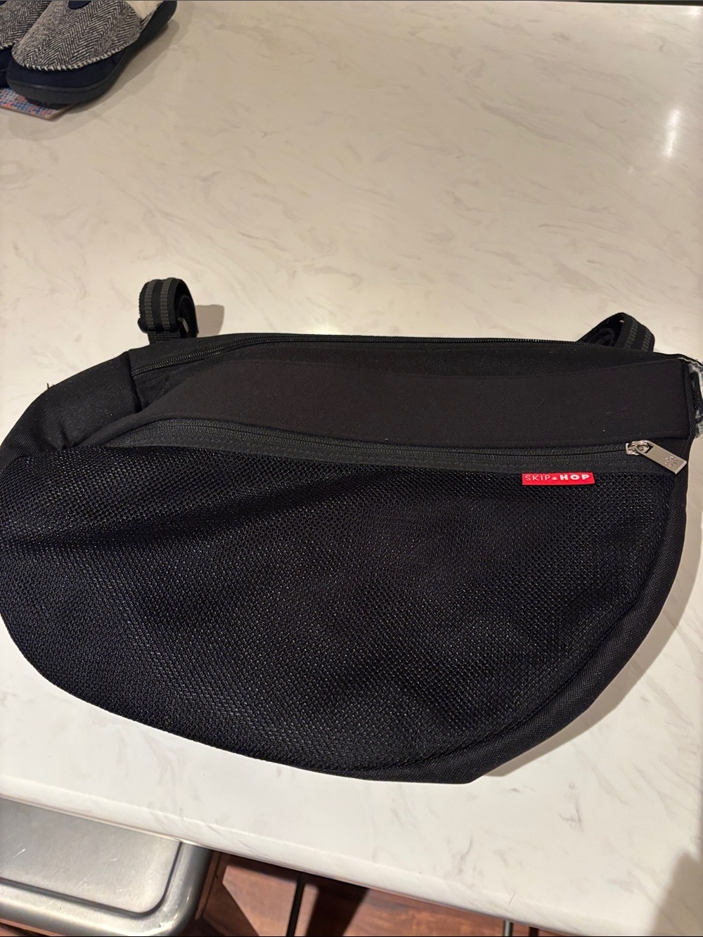 Skip Hop Black Stroller Attachment Bag